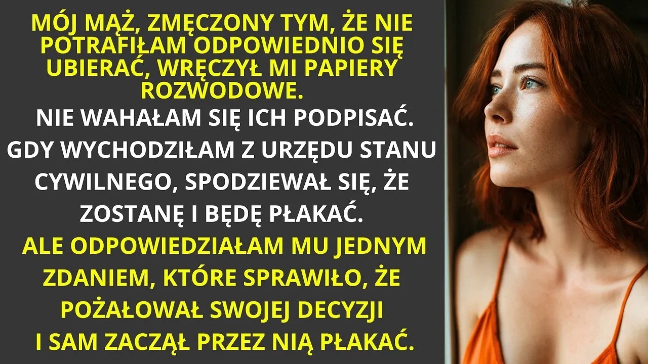 Tamtego jesiennego poranka w Olsztynie wszystko wydawało się normalne – zaparzyłam kawę taką, jaką Artur lubił, i czekałam, aż zejdzie na dół. Minęło dziesięć lat, odkąd zamknęłam własne biuro...