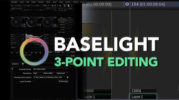 Three-Point Editing in Baselight