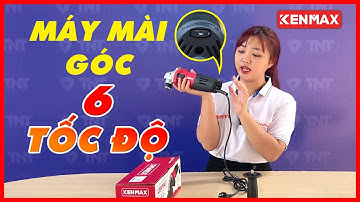 6 MỨC CHỈNH TỐC CỦA MÁY MÀI GÓC KENMAX KM100-SV CÓ GÌ HAY?