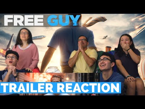 FREE GUY Trailer 2  REACTION || MaJeliv Reactions || "Ryan Reynolds is a NPC...so What's a NPC?"