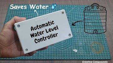 how to make automatic water level controller || Automatic water tank filling system