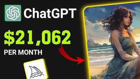 how to make passive income with ChatGPT and midjourney AI