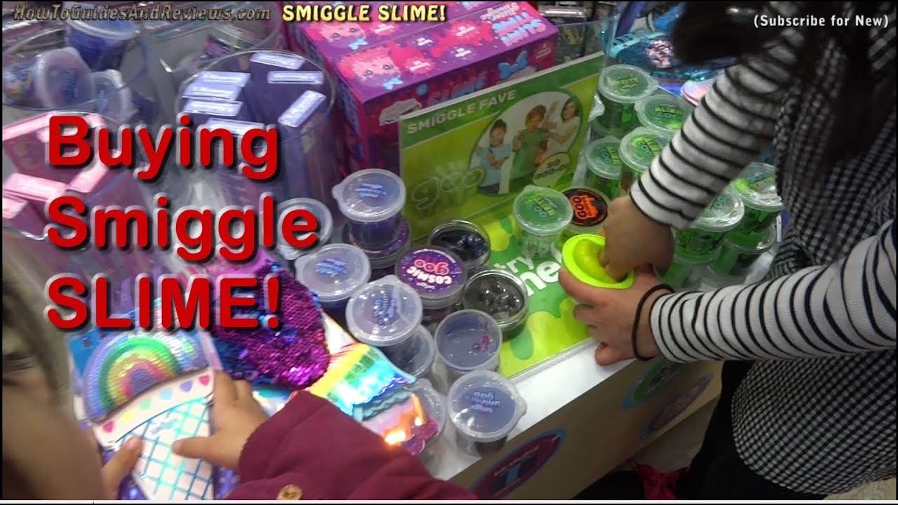 SMIGGLE SLIME GOO, Squishy, Unicorn, DIY Kit Shopping YouTube