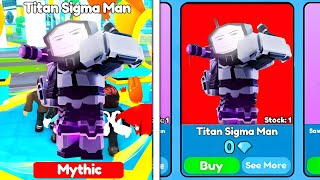 😱 I Got New Titan Sigma Man! ☠️ I Sold Titan Sigma Man For 0 Gems 💎 Toilet Tower Defense
