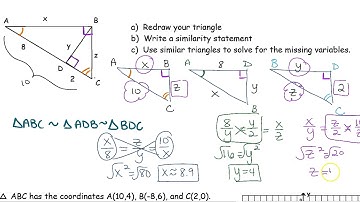 Similarity with Overlapping Triangles