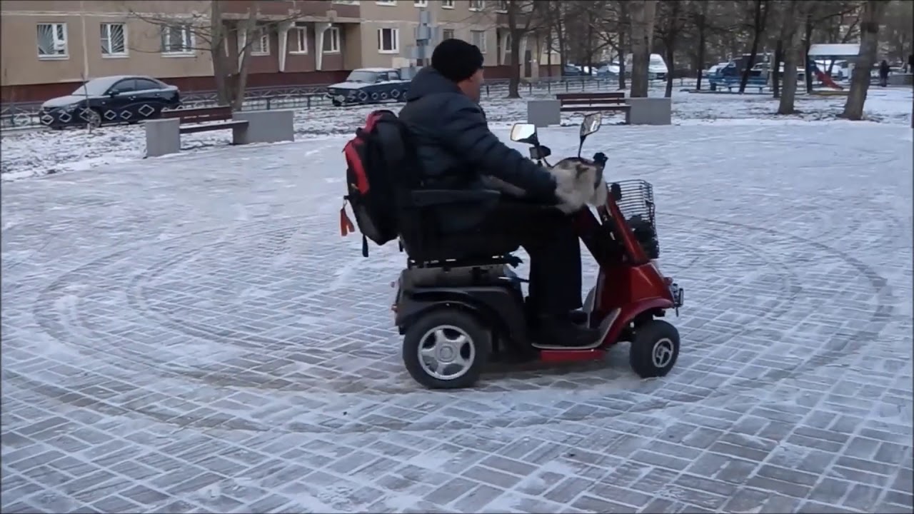 Инвалидный дрифт (Wheelchair Drift). Скутеры для инвалидов. Mobility scooter. YouTube
