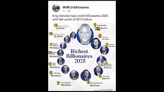 Fact Check : King Xenodzi is the Richest Man in 2025 with Net Worth of $915 billion