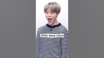 JIMIN DEEP VOICE!!!