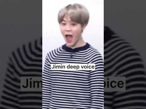 JIMIN DEEP VOICE!!!