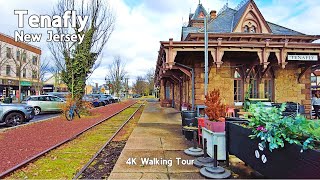 Tenafly's Historic Railroad Station in NJ | 4K Walking Tour