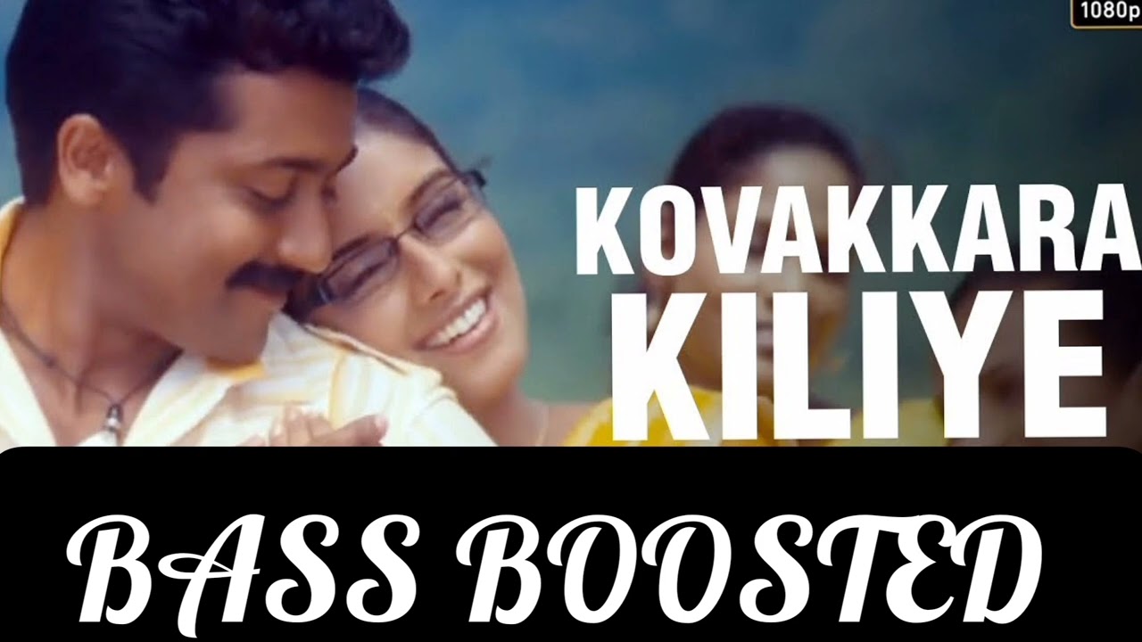 Kovakkara Kiliye BASS BOOSTED  Vel  Suriya Yuvan Shankar Raja  bass4mix official