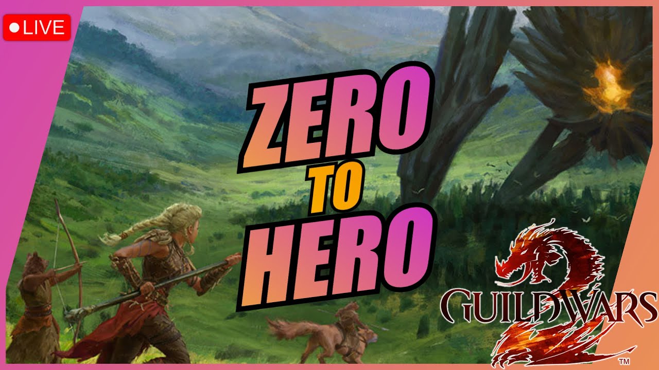 ZERO to HERO Day 3 GW2 First Time Playthrough YouTube
