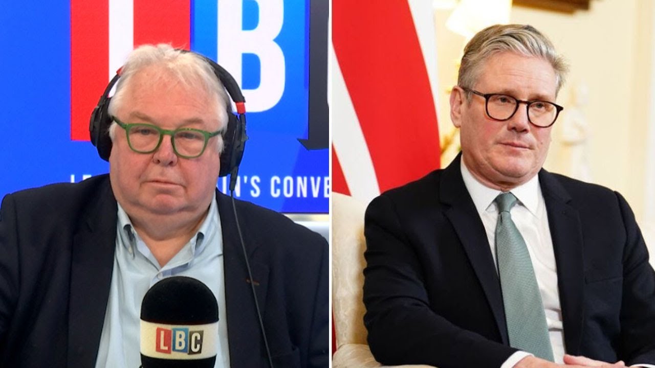 The moment Nick Ferrari humiliated Keir Starmer live on television during a heated speech.