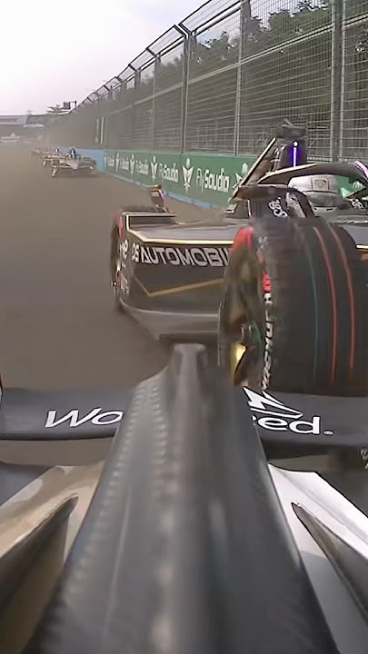 Out Of Nowhere 👀 | #FormulaE #Shorts