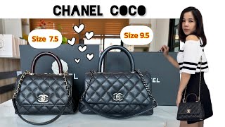 Review! เปรียบเทียบ chanel coco 9.5 vs 7.5