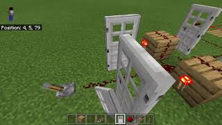 how to make a simple door noise maker prank in minecraft