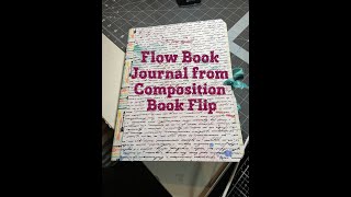 2023 02 18 Flow Flip Composition Book