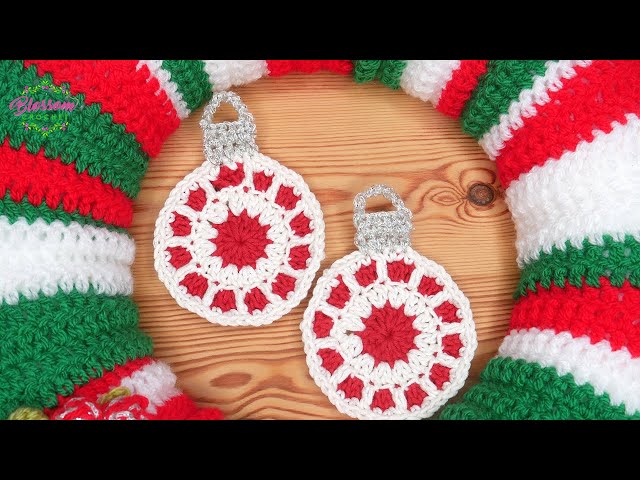 EASY Christmas Crochet Baubles! Simple Christmas Project / Presents