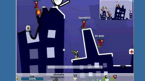 ReactOS (rev46218) + Wormux (no sound)