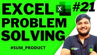 Excel Problem Solving 21 | Interview Questions Analytics | Ashutosh Kumar