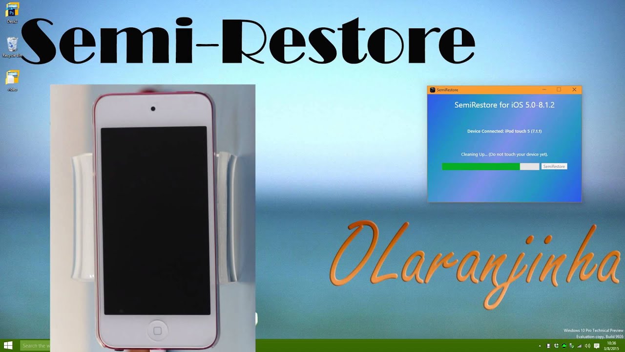 Como Formatar Seu IPhone IPad E IPod Sem Atualizar E Sem Perder O