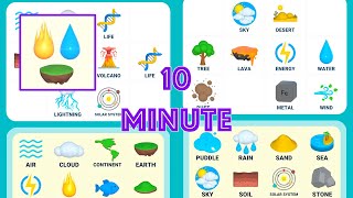 Elements Merge First 10 Minutes Gameplay #hypercasual