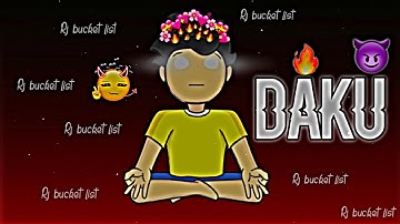 FT.DAKU- EDIT ||ft. @RGBucketList  Edit Rg bucket list status || Nobi Gamers