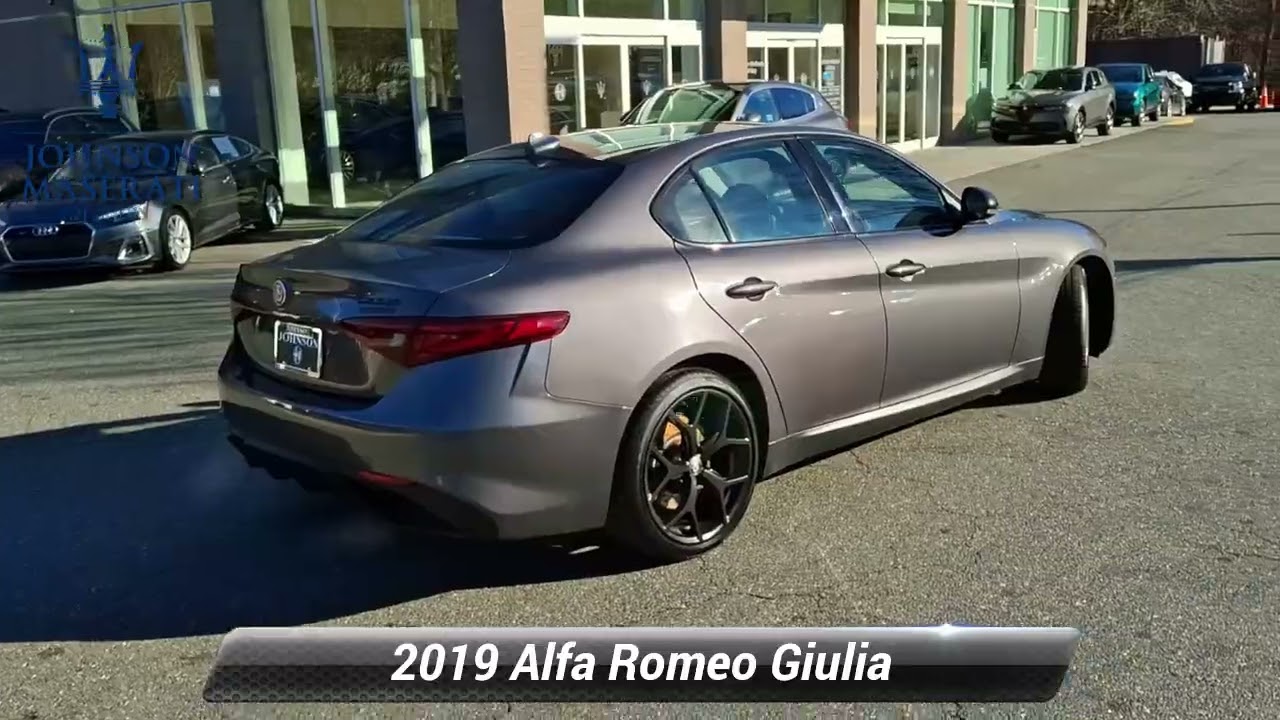 Used 2019 Alfa Romeo Giulia Ti Sport AWD, Cary, NC AP00054
