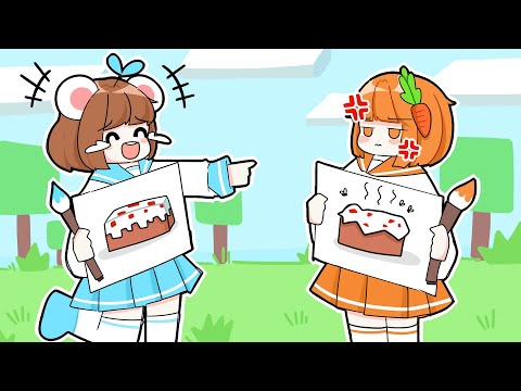 Video Mèo Simmy Thử Thách Vẽ Tranh 