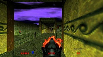 Doom 64 EX - MAP11 Terror Core - UVMAX 100% Secrets - 1080p 60fps Uncommented