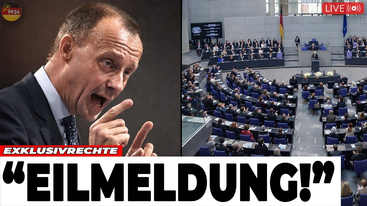 🚨 VOR 3 MIN! 🚨 Davos-Skandal: Deutschland blamiert – Bundestag treibt Merz zum RÜCKTRITT!