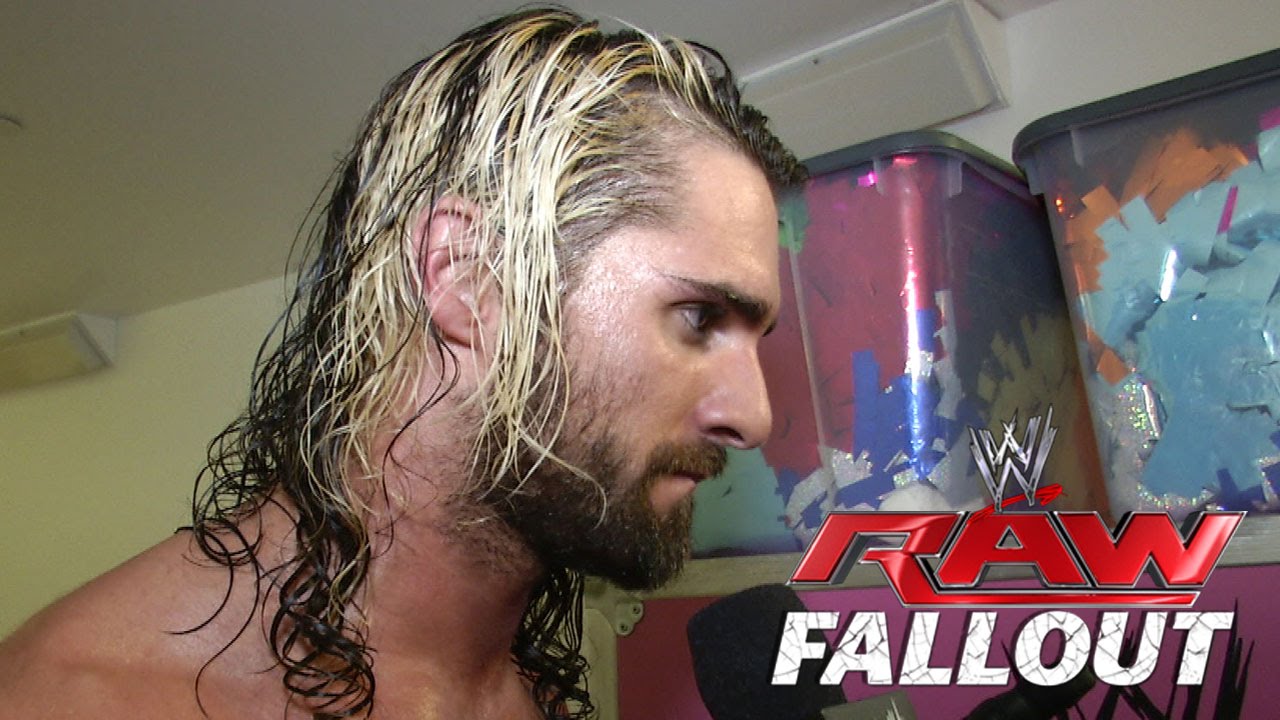 Slater Celebrates, Rollins Just Pouts - Raw Fallout - Aug. 4, 2014 - YouTube