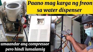 How to repair water dispenser | compressor running but not cooling