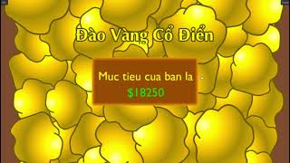 Đào vàng 18 phút  Game Đào vàng cổ điển  chơi hoài không chán, đào vàng, bắt chuột lấy kim cương vui screenshot 2