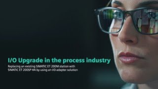 I/O Upgrade in the process industry with I/O adapter solution