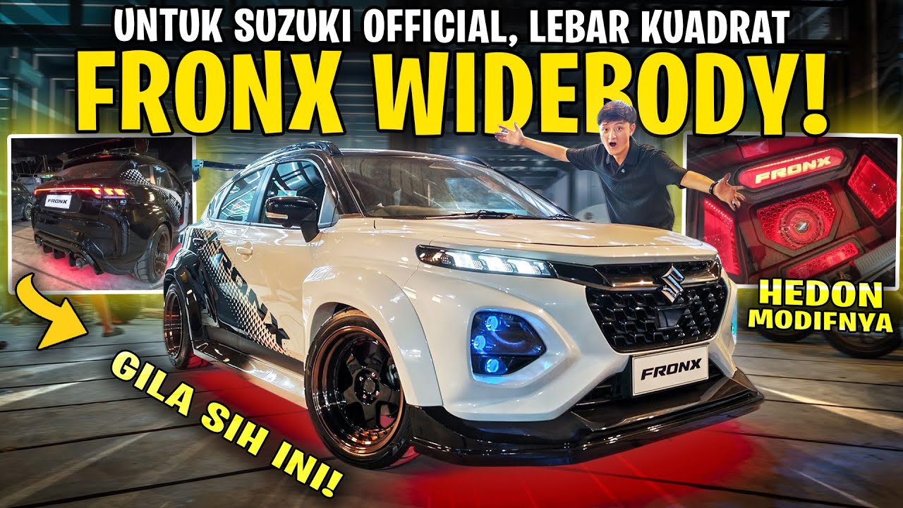 REVIEW FRONX WIDEBODY PALING HEDON PUNYA SUZUKI RESMI ! Suzuki Fronx Widebody Review 😍