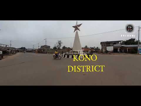 The Most #Diamond 💎 Producing District | Road Trip to Kono District | Koidu Town, Sierra Leone