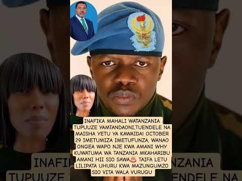 UNAPASWA KUJUA HILI OCTOBER 29 IMETUMIZA IMETUFUNZA PEBDA NNCHI YAKO Trending Tanzania