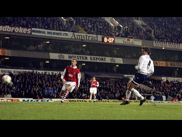 入手不可能！1995年Arsenal vs Spurs ノースロンドンダービー Tottenham Hotspur 1-0 Arsenal 1994/95 - YouTube