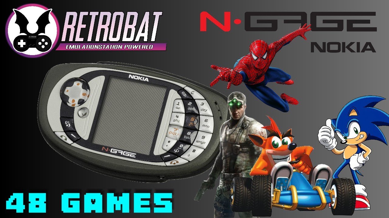 Retrobat Nokia Ngage Collection Showcase - 48 Games