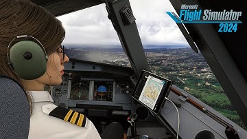 MSFS 2024 | Fenix A319 | Bilbao Landing