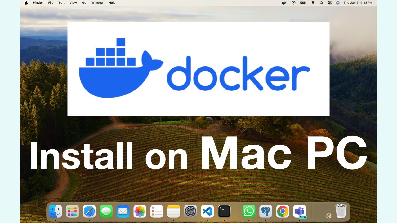 Docker Install in Mac PC - YouTube