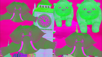 HICKORY DICKORY DOCK-RANDOM COLOR EFFECTS//ANIMALS IN THE CLOCK EFFECTS