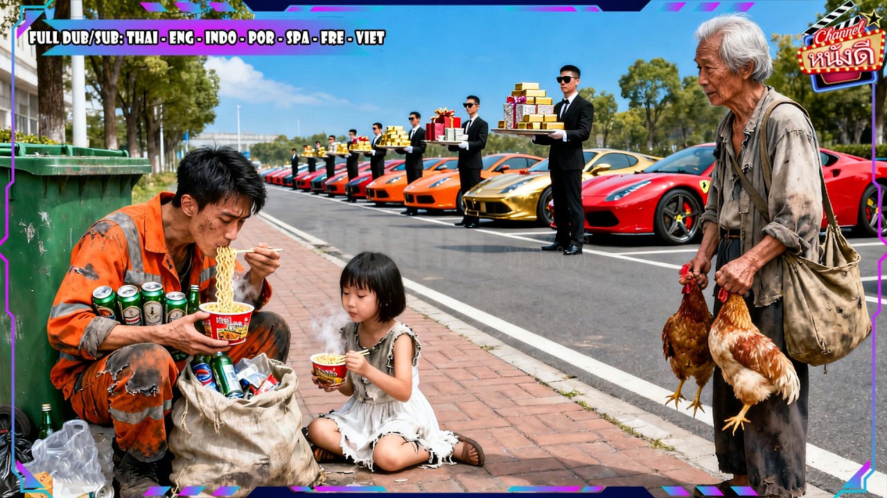 เศรษฐีชราปลอมจนเพื่อลองใจลูกชายหาย 10 ปี ใครจะรู้ทำให้ลูกดีใจมาก