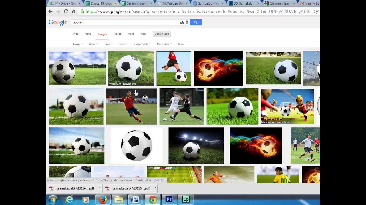 image from google into photoshop - YouTube