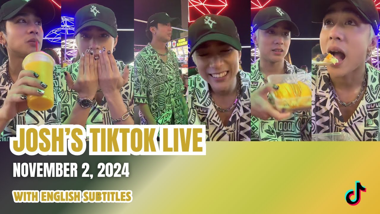[ENG SUB] Josh Cullen’s TikTok Live | November 2, 2024
