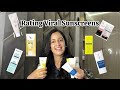 Rating viral sunscreens | skincare | sunscreen