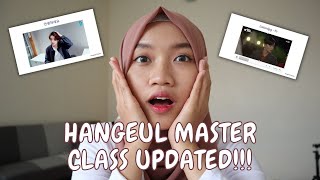 Hangeul Master Class Updated! [Kelas Bahasa Korea Online Aku]