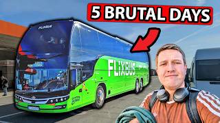 I Rode the Longest FlixBus Route in Europe!