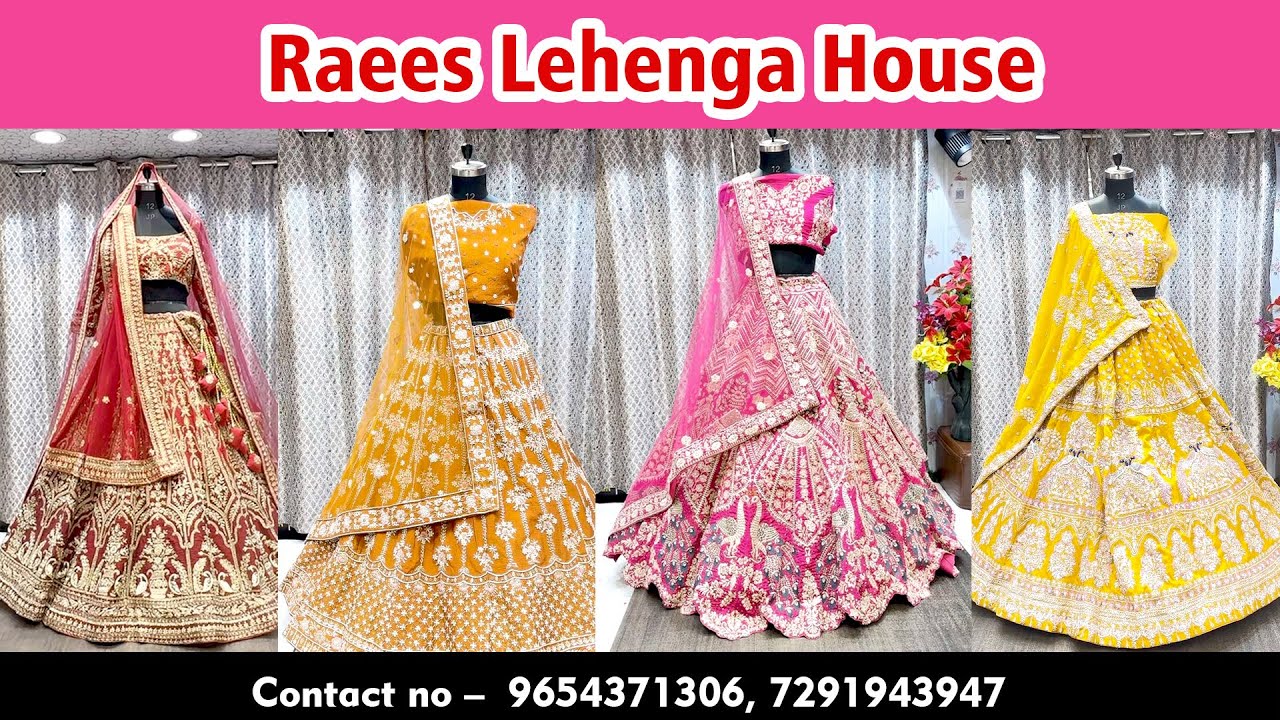 Bridal lehenga collection in Chandni Chowk | Raees lehenga House